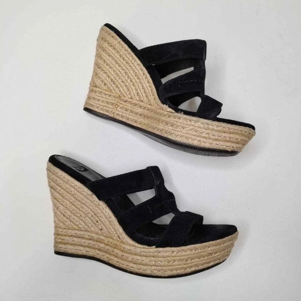 UGG Tawnie Sandal Black Size 6.5